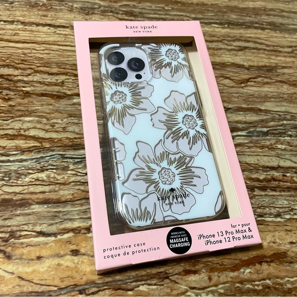 Kate Spade Floral Phonecase iPhone 12 Pro Max Phone Case / 13 Pro Max Phone Case